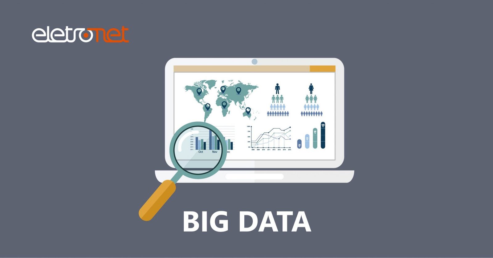 Imagem ilustrando o Big Data