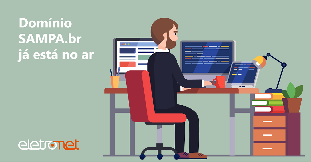 Domínio SAMPA.br já está no ar
