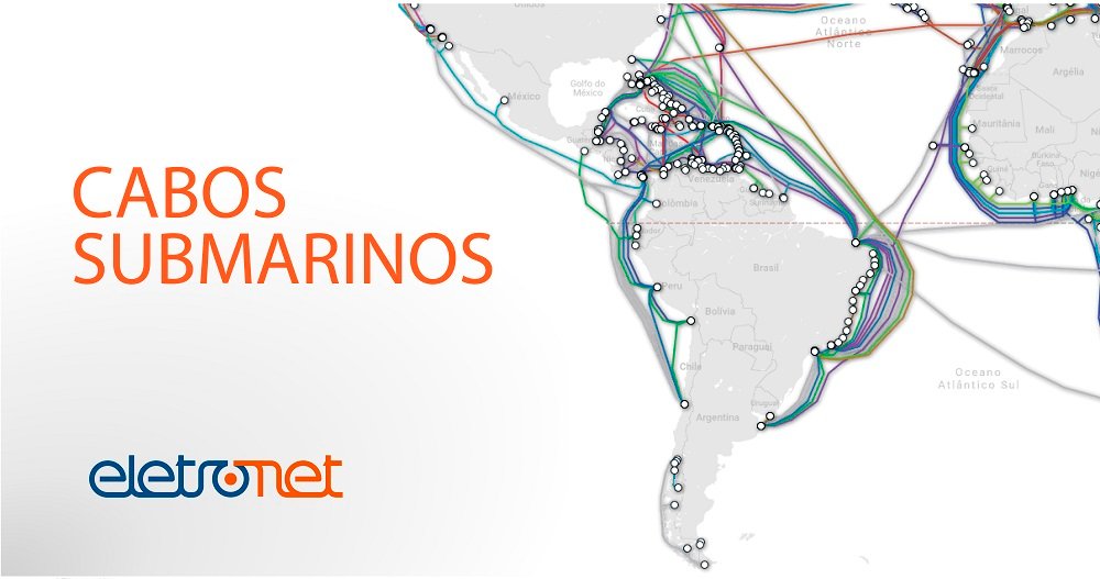 Brasil Conta com 16 Cabos Submarinos em Operação