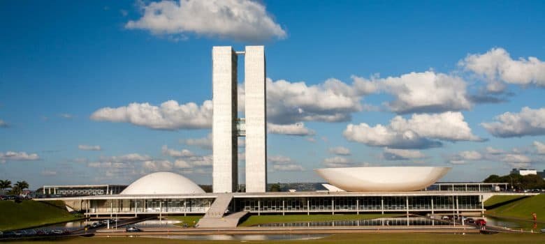 Imagem da esplanada dos ministérios onde fica localizado o Ministério das Comunicações