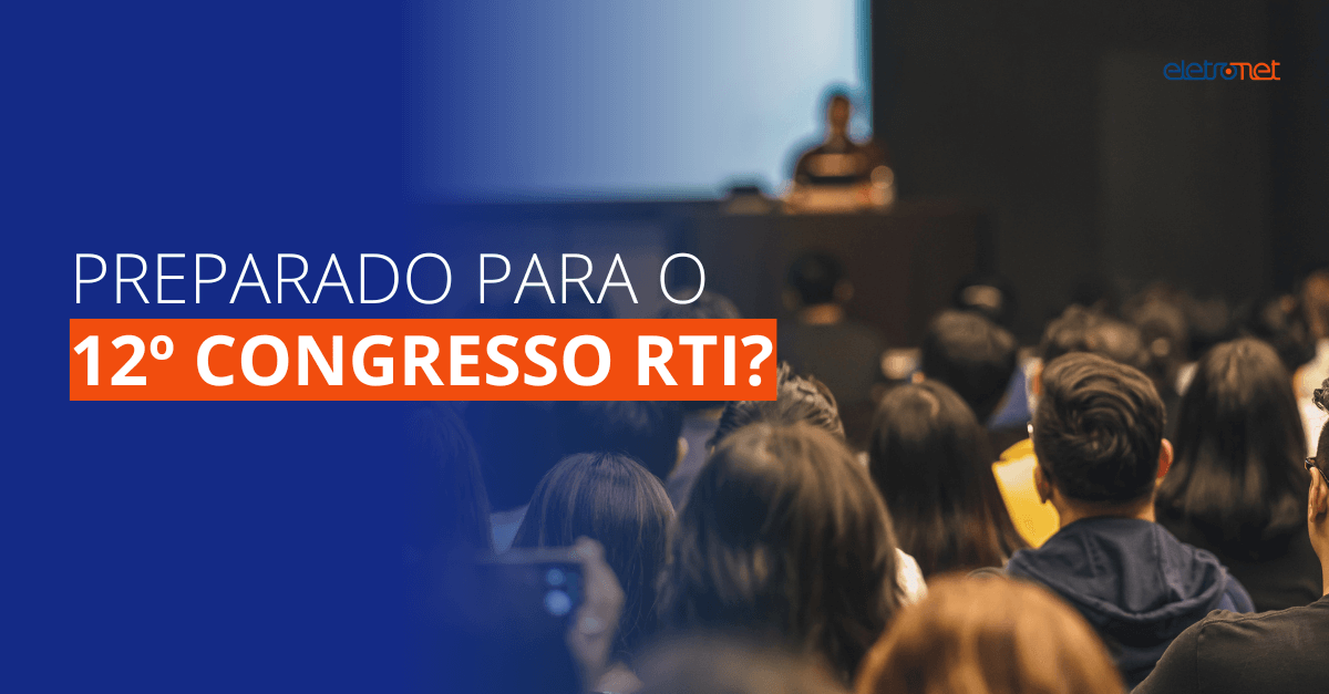 Plateia assistindo palestrante no 12° Congresso RTI 2023.