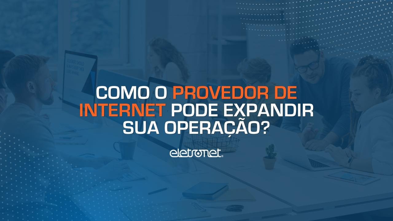 Uma imagem ilustrando a expansão de provedores de internet.