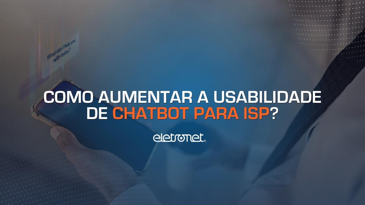 Imagem de um homem com celular falando com um chatbot, ilustrando a usabilidade dessa ferramenta.