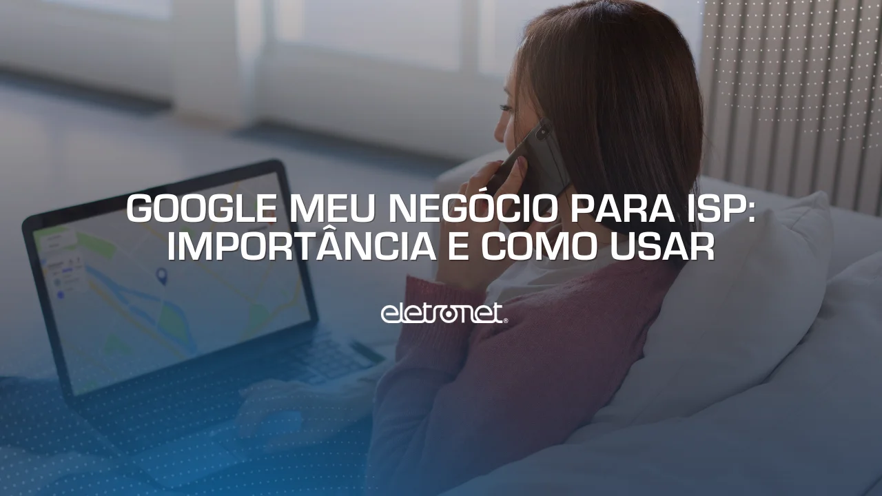 Cliente ligando para o provedor de internet depois de encontrá-lo nas ferramentas de buscas com a ajuda do Google Meu Negócio para ISP.