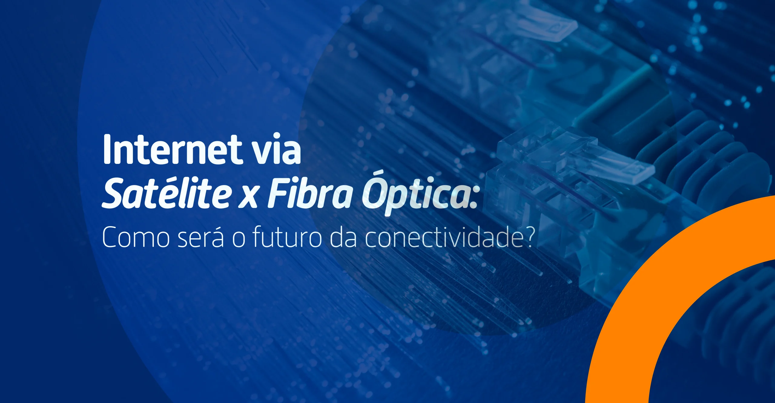 Descubra como funciona a internet via satélite e a fibra óptica e saiba como cada uma delas está moldando o futuro da internet.
