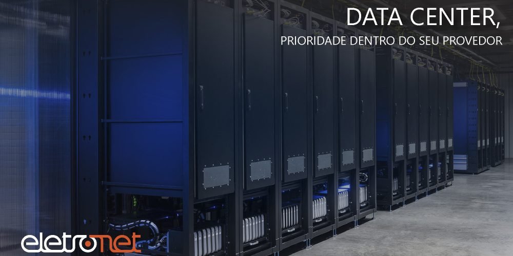 Imagem de um data center