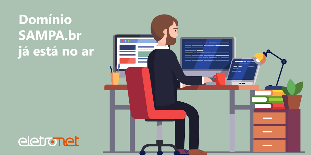 Domínio SAMPA.br já está no ar