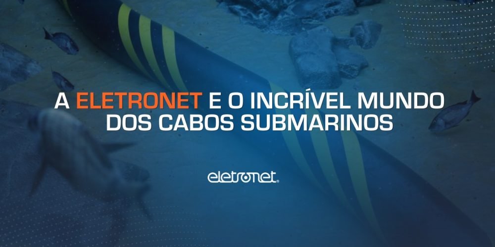 Imagem ilustrando os cabos submarinos