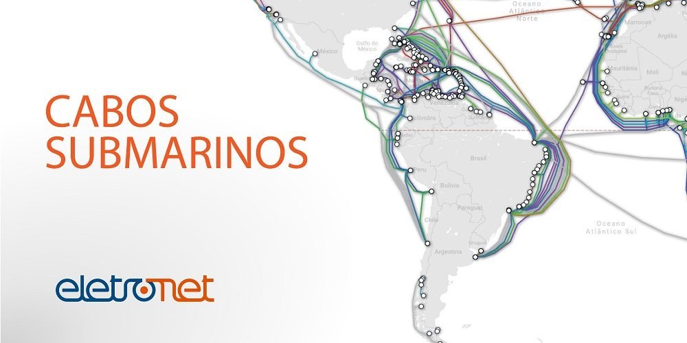 Brasil Conta com 16 Cabos Submarinos em Operação